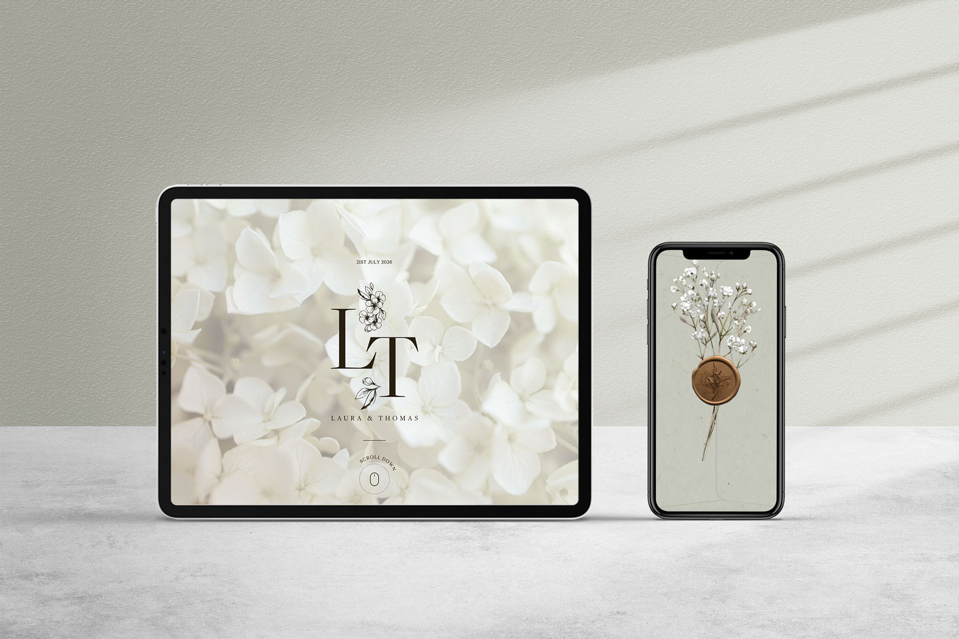 Online personalised wedding invitations, digital paperless WhatsApp evites save the date e-card & Thank You Card.